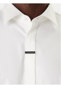 Hugo - HUGO Koszula Valerio 50554768 Biały Modern Fit. Kolor: biały. Materiał: bawełna #4