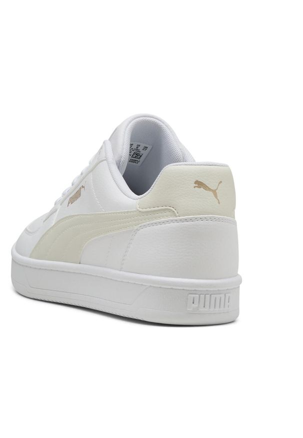 Puma - Sneakersy Caven 2.0 PUMA White Vapor Gray Gold. Kolor: szary, biały, wielokolorowy, żółty. Sezon: lato. Sport: turystyka piesza