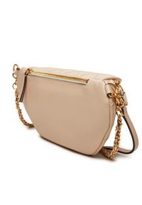 Tory Burch Saszetka nerka 160132 Beżowy. Kolor: beżowy. Materiał: skóra