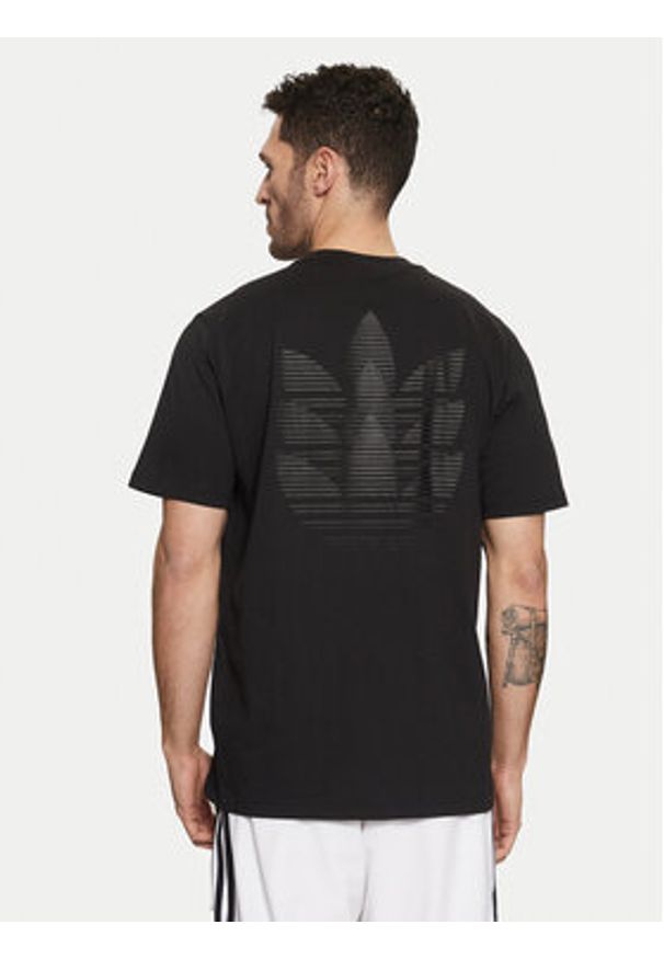 Adidas - adidas T-Shirt Trefoil Series JP0193 Czarny Regular Fit. Kolor: czarny. Materiał: bawełna