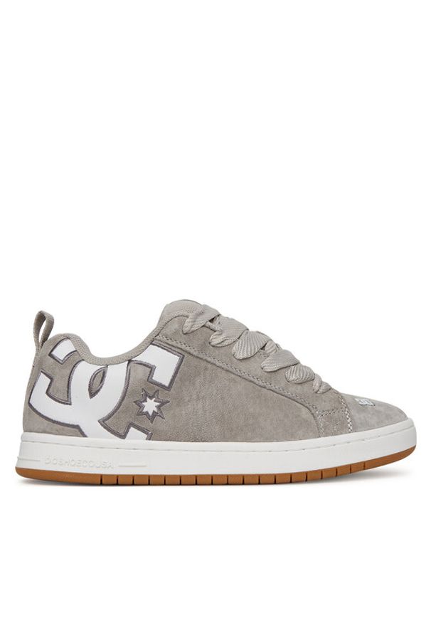 DC Shoes Sneakersy V5-10116 Szary. Kolor: szary. Materiał: zamsz, skóra