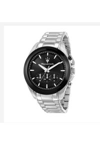 Maserati Zegarek Traguardo Chronograph R8873612066 Srebrny. Kolor: srebrny #1
