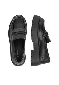 DeeZee Loafersy 13123D-3 Czarny. Kolor: czarny. Materiał: materiał, syntetyk #7