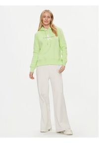 Calvin Klein Jeans Bluza J20J221335 Zielony Regular Fit. Kolor: zielony. Materiał: bawełna, syntetyk #3