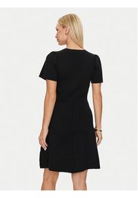 DKNY Sukienka codzienna DD4EN992 Czarny Slim Fit. Okazja: na co dzień. Kolor: czarny. Materiał: bawełna, syntetyk. Typ sukienki: proste. Styl: casual