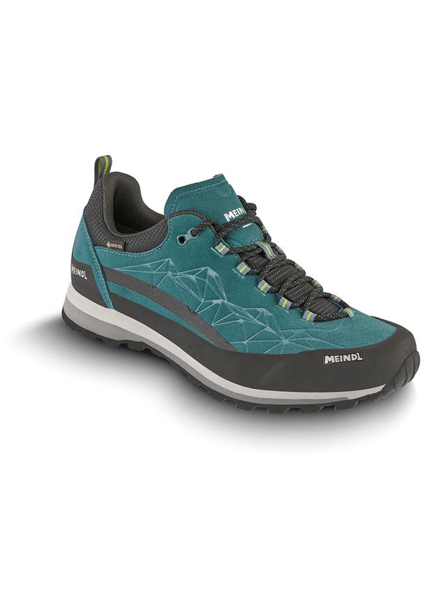 Buty trekkingowe męskie MEINDL Literock 3.0 GTX z membraną Gore-tex. Kolor: niebieski. Technologia: Gore-Tex