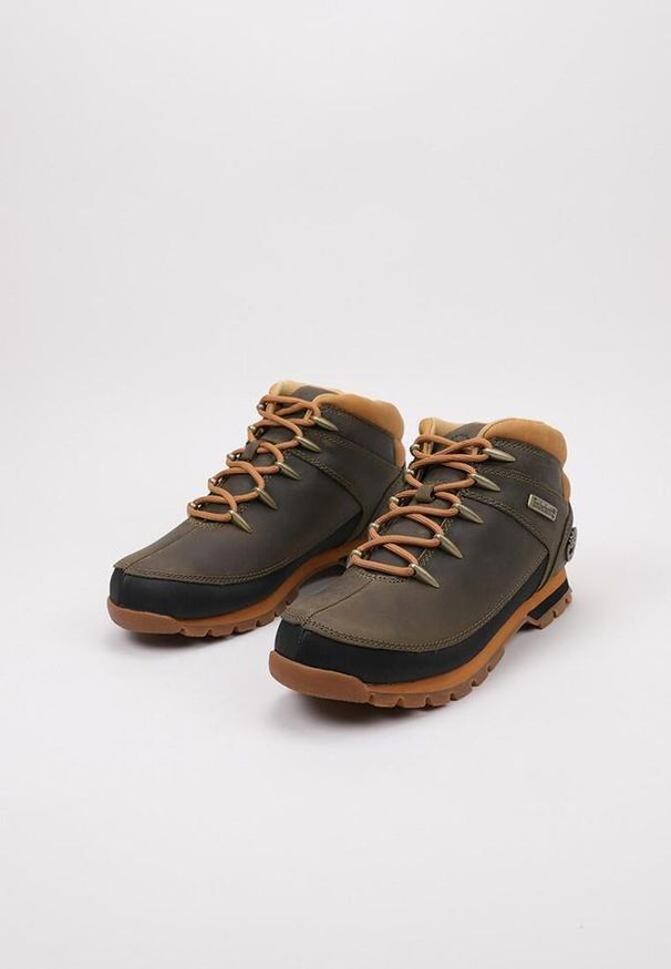 Buty trekkingowe męskie Timberland Euro Sprint Hiker. Kolor: zielony. Sport: bieganie