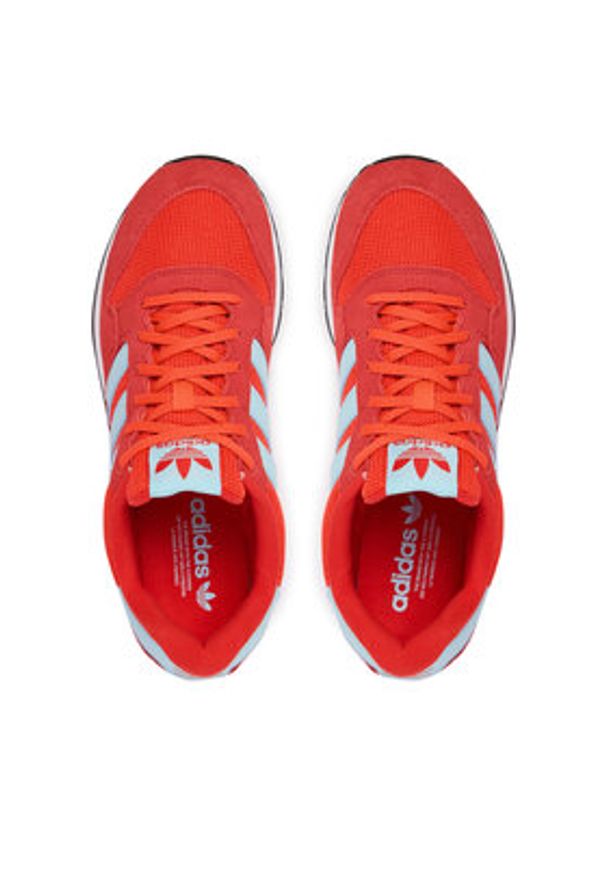 Adidas - adidas Sneakersy ZX 500 RS KI1529 Czerwony. Kolor: czerwony. Materiał: skóra, zamsz. Model: Adidas ZX