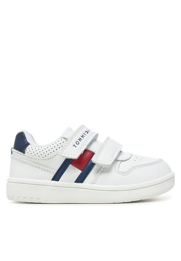 TOMMY HILFIGER - Sneakersy Tommy Hilfiger. Kolor: biały