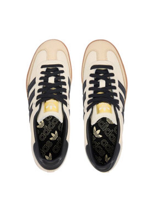 Adidas - adidas Sneakersy Samba Og ID0478 Beżowy. Kolor: beżowy. Materiał: skóra