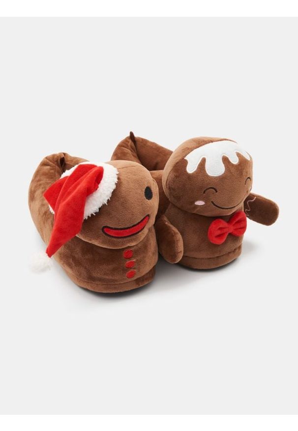 Sinsay - Kapcie z elementami 3D - wielobarwny