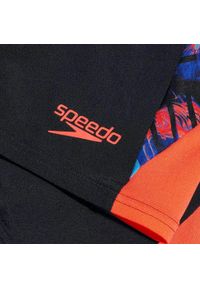 Bokserki kąpielowe męskie Speedo ECO END+ Splice. Kolor: czerwony, czarny, wielokolorowy