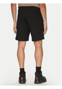 Hugo - HUGO Szorty sportowe Dinkoe 50535260 Czarny Relaxed Fit. Kolor: czarny. Materiał: bawełna. Styl: sportowy