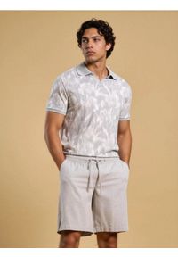 Sinsay - Szorty z domieszką lnu - szary. Kolor: szary. Materiał: len #1