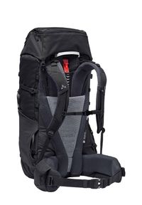 Plecak górski Vaude Avox 65+10 - black. Kolor: czarny