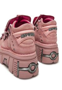 NEW ROCK Sneakersy M-106-C158 Różowy. Kolor: różowy. Materiał: zamsz, skóra #6