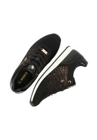 MEXX - Mexx Buty kolor czarny na płaskiej podeszwie. Nosek buta: okrągły. Zapięcie: sznurówki. Kolor: czarny. Materiał: guma. Obcas: na płaskiej podeszwie #3