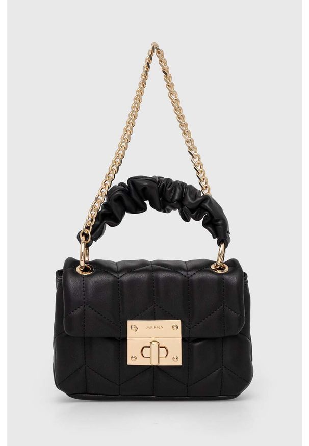 Aldo torebka CIANA kolor czarny. Kolor: czarny. Materiał: pikowane