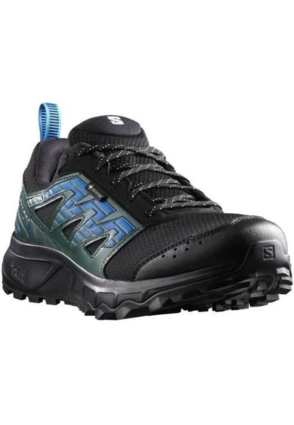 salomon - Buty trekkingowe męskie Salomon Wander Gtx. Kolor: czarny. Materiał: materiał, syntetyk. Szerokość cholewki: normalna. Sport: turystyka piesza