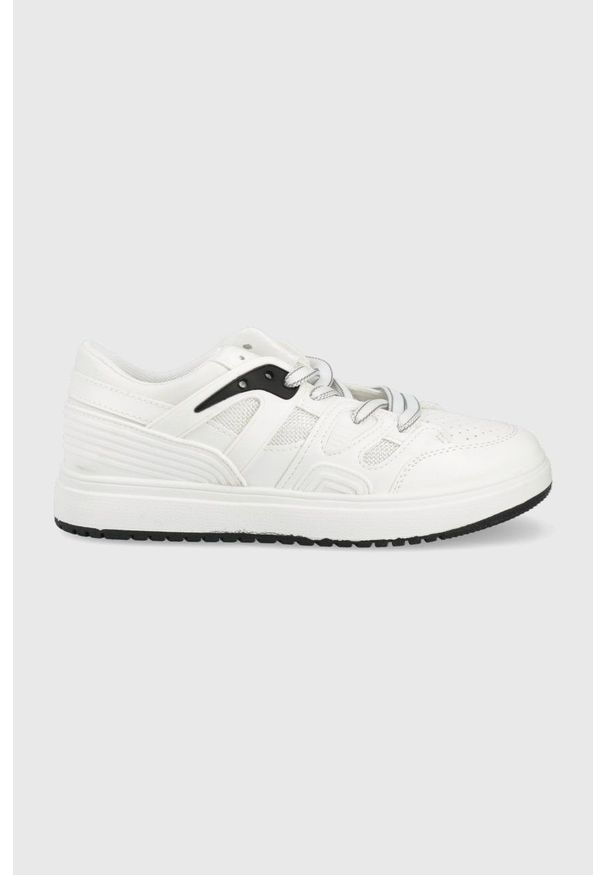 Answear Lab sneakersy kolor biały. Nosek buta: okrągły. Zapięcie: sznurówki. Kolor: biały