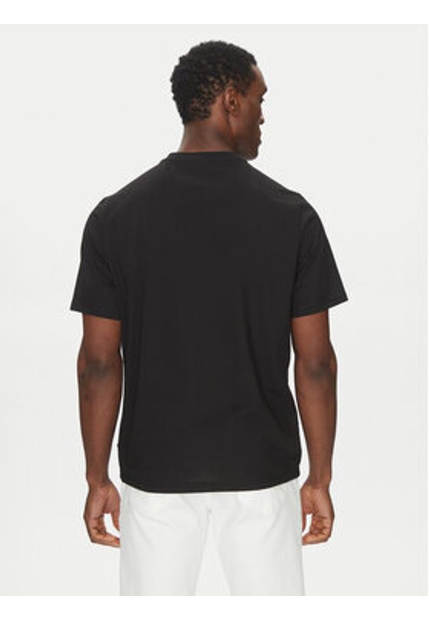 Michael Kors T-Shirt CR451V9HFK Czarny Regular Fit. Kolor: czarny. Materiał: bawełna