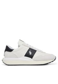 Polo Ralph Lauren Sneakersy 809968176001 Beżowy. Kolor: beżowy. Materiał: zamsz, skóra