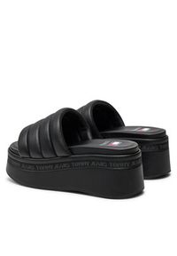 Tommy Jeans Klapki Tjw Wedge Sandal EN0EN02455 Czarny. Kolor: czarny #4
