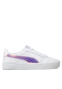 Puma Sneakersy Carina 2.0 Holo Jr 387985 01 Biały. Kolor: biały. Materiał: skóra