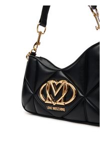 Love Moschino - LOVE MOSCHINO Torebka JC4080PP1NLC0000 Czarny. Kolor: czarny. Materiał: skórzane #5