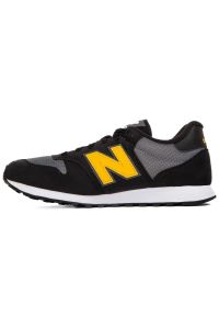 Buty New Balance GM500MG2 czarne. Okazja: na co dzień. Kolor: czarny. Materiał: materiał, tworzywo sztuczne, guma. Szerokość cholewki: normalna #1