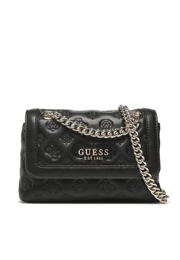 Guess Torebka Abey (PD) Mini Bags HWPD85 58780 Czarny. Kolor: czarny. Materiał: skórzane