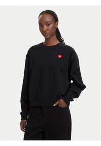 Hugo - HUGO Bluza Deroxina 7 50555808 Czarny Relaxed Fit. Kolor: czarny. Materiał: bawełna #1