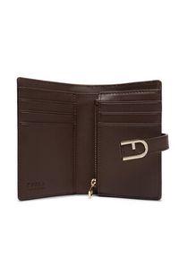 Furla Duży Portfel Damski Flow S Compact Wallet WP00401 BX2045 CN 4284S 1007 Brązowy. Kolor: brązowy. Materiał: skóra #3