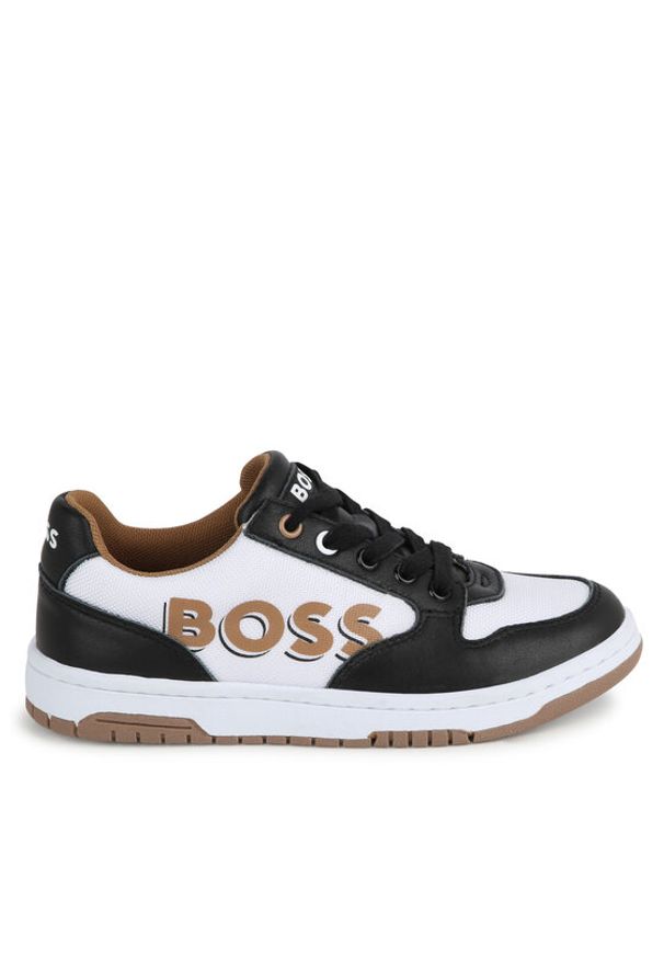 BOSS - Boss Sneakersy J50861 S Czarny. Kolor: czarny
