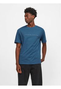 Jack & Jones - Jack&Jones T-Shirt Star 12234746 Niebieski Relaxed Fit. Kolor: niebieski. Materiał: bawełna