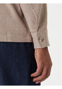 Guess Kurtka przejściowa M5BP28 K0801 Beżowy Classic Fit. Kolor: beżowy. Materiał: syntetyk
