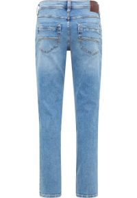 Męskie Spodnie Jeansowe Mustang Style Washington Straight Denim Blue 1016335 5000 312 #4