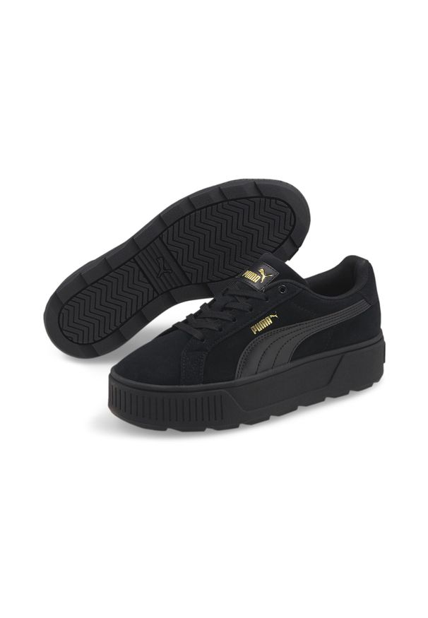 Trampki Puma Karmen, Czarny. Kolor: żółty, beżowy, wielokolorowy, czarny. Sport: turystyka piesza