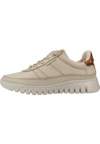 Carmela - Buty CARMELA 162525C Beżowy. Kolor: beżowy. Materiał: tkanina, skóra. Styl: sportowy