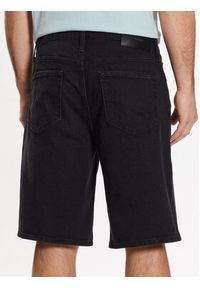 Calvin Klein Szorty jeansowe K10K110993 Czarny Relaxed Fit. Kolor: czarny. Materiał: bawełna #3
