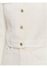Guess Kurtka jeansowa W5GL23 WH610 Écru Regular Fit. Materiał: bawełna, syntetyk #5