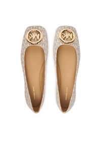 MICHAEL Michael Kors Baleriny Milan Flex Ballet 40F5MLFP1B Écru. Materiał: skóra #6