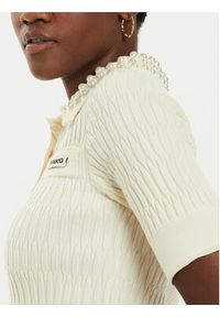 Pinko Sweter Egyprian 104363 A27J Beżowy Regular Fit. Kolor: beżowy. Materiał: syntetyk #5