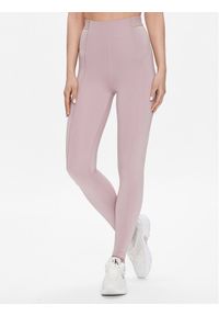 Calvin Klein Performance Legginsy 00GWS3L603 Różowy Slim Fit. Kolor: różowy. Materiał: syntetyk