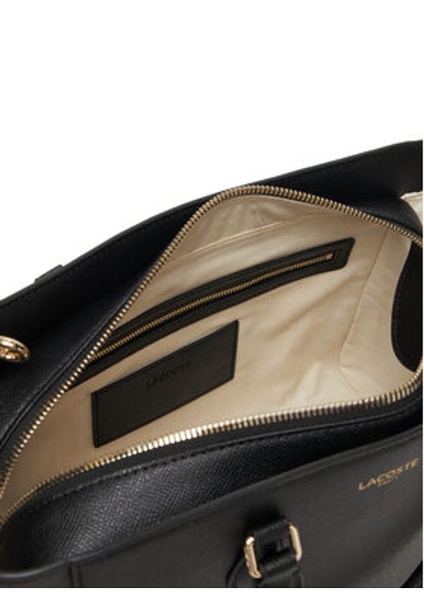 Lacoste Torebka NF5102PH Czarny. Kolor: czarny. Materiał: skórzane