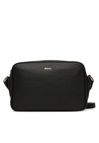 BOSS Torebka 50547733 Czarny. Kolor: czarny. Materiał: skórzane
