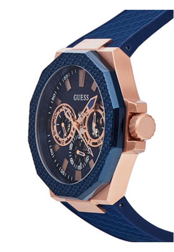 Guess Zegarek Indy GW0853G3 Granatowy. Kolor: niebieski