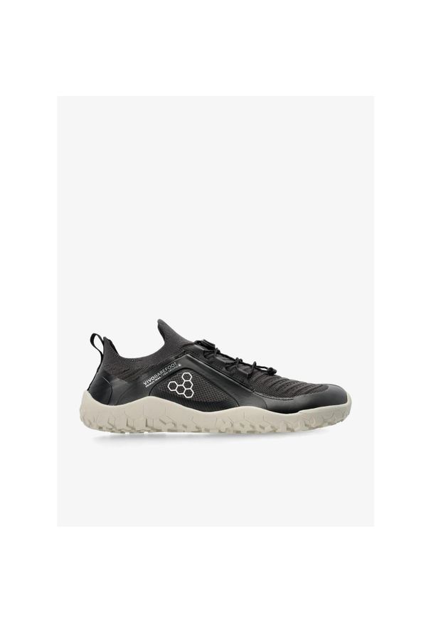 Buty trailowe męskie Vivobarefoot Primus Trail Knit FG. Kolor: czarny