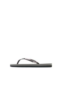 Flip*Flop - Japonki basenowe damskie Flip Flop Flip Chic. Kolor: szary. Sezon: lato