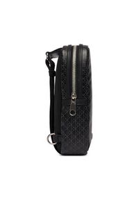 Calvin Klein Saszetka Emblem Aop Coated Square Sling LV04D3335G Czarny. Kolor: czarny. Materiał: skóra #2